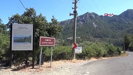 MUĞLA MARMARİS'TE PLAJA İNEN HELİKOPTERİ GÖRENLER O ANLARI ANLATTI
