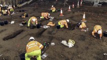 Archeologists Unearth 9,000  Bodies From UK Burial Ground During Road Work Construction