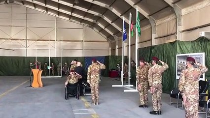 Herat, ammainata la bandiera italiana