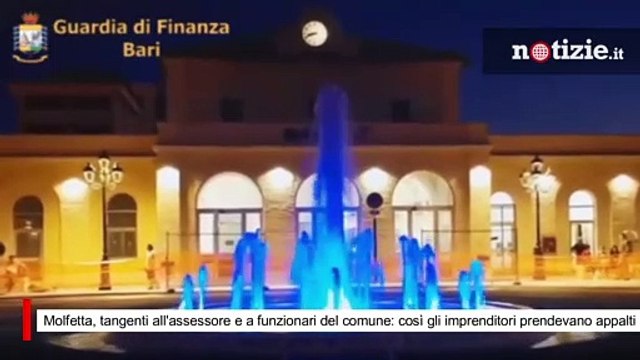 Molfetta, tangenti all'assessore e a funzionari del comune: così gli imprenditori prendevano appalti