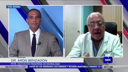 下载视频: Entrevista al Dr. Aron Benzadón, Presidente de la Asociación panameña de neurología - Nex Noticias