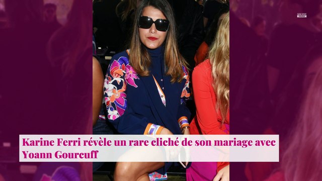 Karine Ferri révèle un rare cliché de son mariage avec Yoann Gourcuff