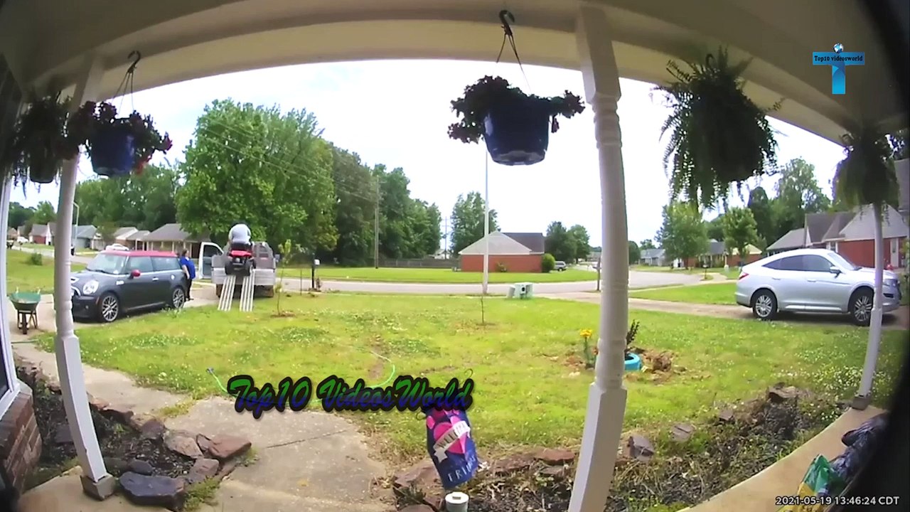 WEIRD THINGS CAUGHT ON SECURITY & CCTV CAMERAS Footage #4