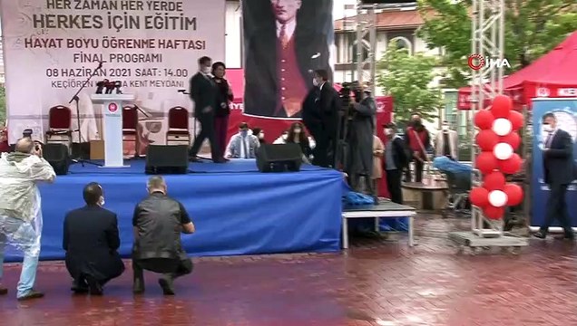 Bakan Ziya Selçuk: “Eğitimin hayat boyu, her mekan ve her zaman da yürütülmesi lazım”