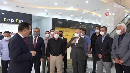 Ebru ve hat sanatçısı müezzinden Filistinlilere destek sergisi