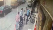 Torbalı belediye başkan yardımcısına satırla saldırı girişimini güvenlik kamerası kaydetti