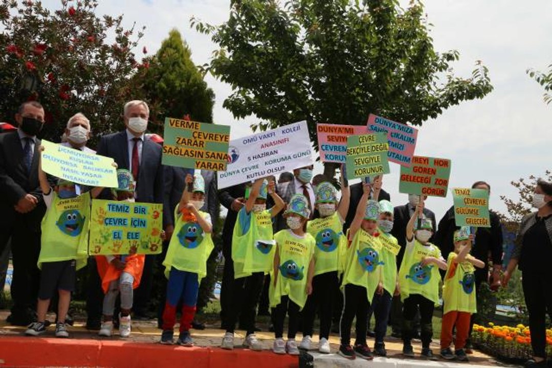 Ondokuz Mayıs Üniversitesinde "Doğaya saygı yürüyüşü" düzenlendi