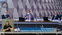 CPI DA COVID (8/6): Ministro da Saúde é questionado sobre falta de infectologistas no ministério