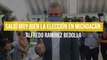 Salió muy bien la elección en Michoacán: Alfredo Ramírez Bedolla