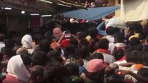 Relief in lockdown, huge crowd gathered in temples
