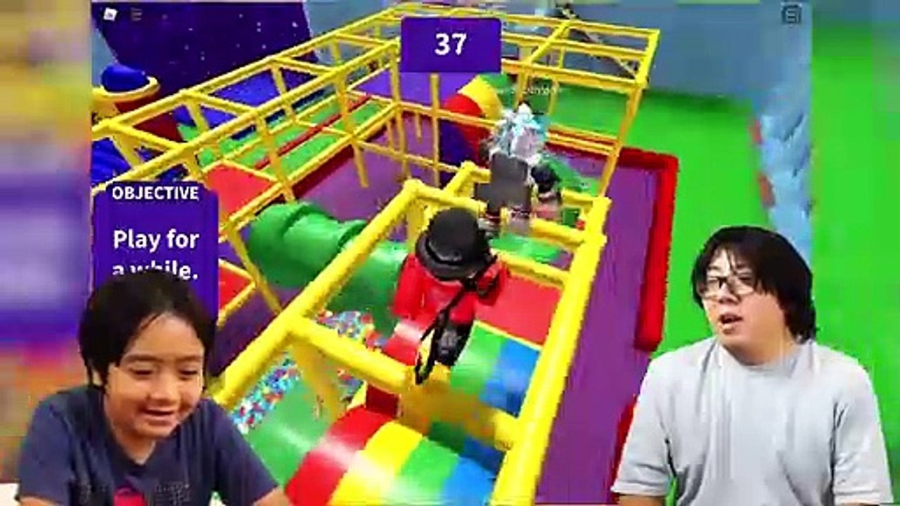 Ryan Escapes Patchy'S Playhouse In Roblox!! Let'S Play Ryan Vs Daddy!!