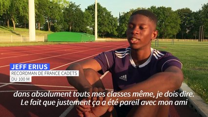 Athlétisme: Jeff Erius, l'avenir radieux du sprint français