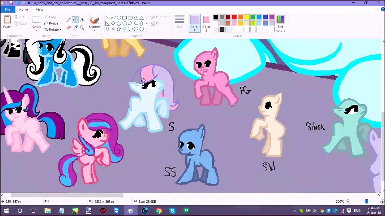 Me And My Toys - Speedpaint Mlp