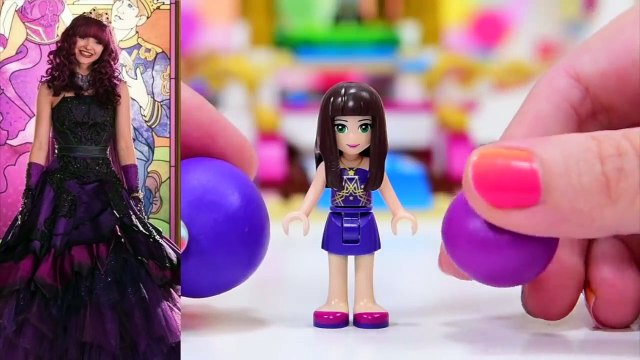 Mal Descendants 2 Cotillion Dress Custom Lego Minidoll Diy Craft Repaint