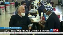 Gauteng hospital under strain due to COVID-19