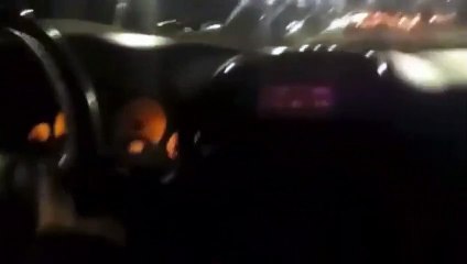 Se grabaron corriendo una picada en la General Paz, chocaron y casi causan una tragedia