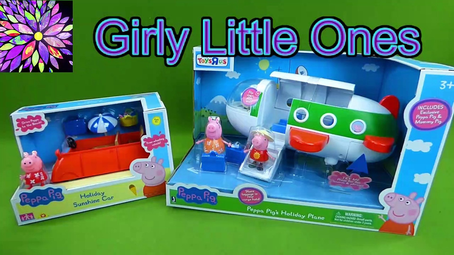 Peppa pig cheap holiday toys