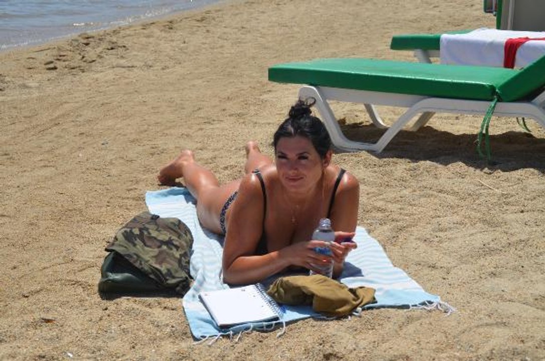 Normalleşme sonrası Bodrum sahilleri doldu taştı