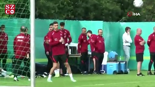 A Milli Takım hazırlıklarını sürdürdü