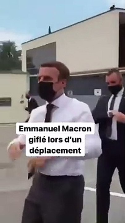Emmanuel Macron a été giflé lors d’un déplacement dans la Drôme.