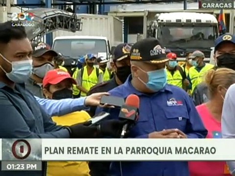 Entérate | Gobierno Nacional inicia Plan Remate en la parroquia Macarao