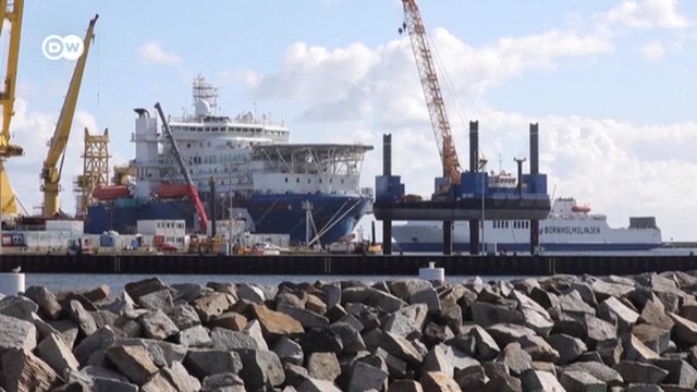 Завершена ли укладка первой нитки Северного потока - 2 , как утверждает Путин? (08.06.2021)