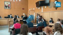 Les lycéens reconstituent des audiences au tribunal