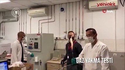 Bakan Dönmez görüntüleri paylaştı: Amasra-1 kuyusundan çıkarılan gaz enerjiye böyle dönüştü