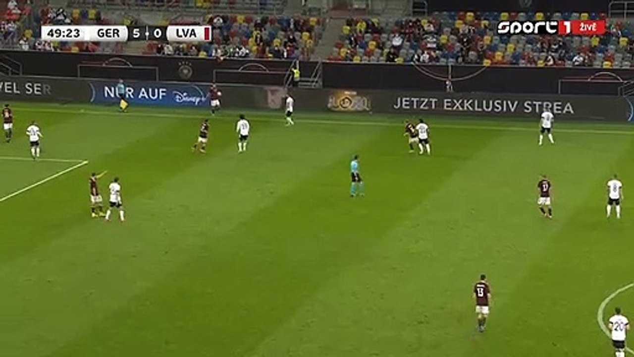 Goal - 6:0 - 50' Werner T. (Kimmich J.), Germany
