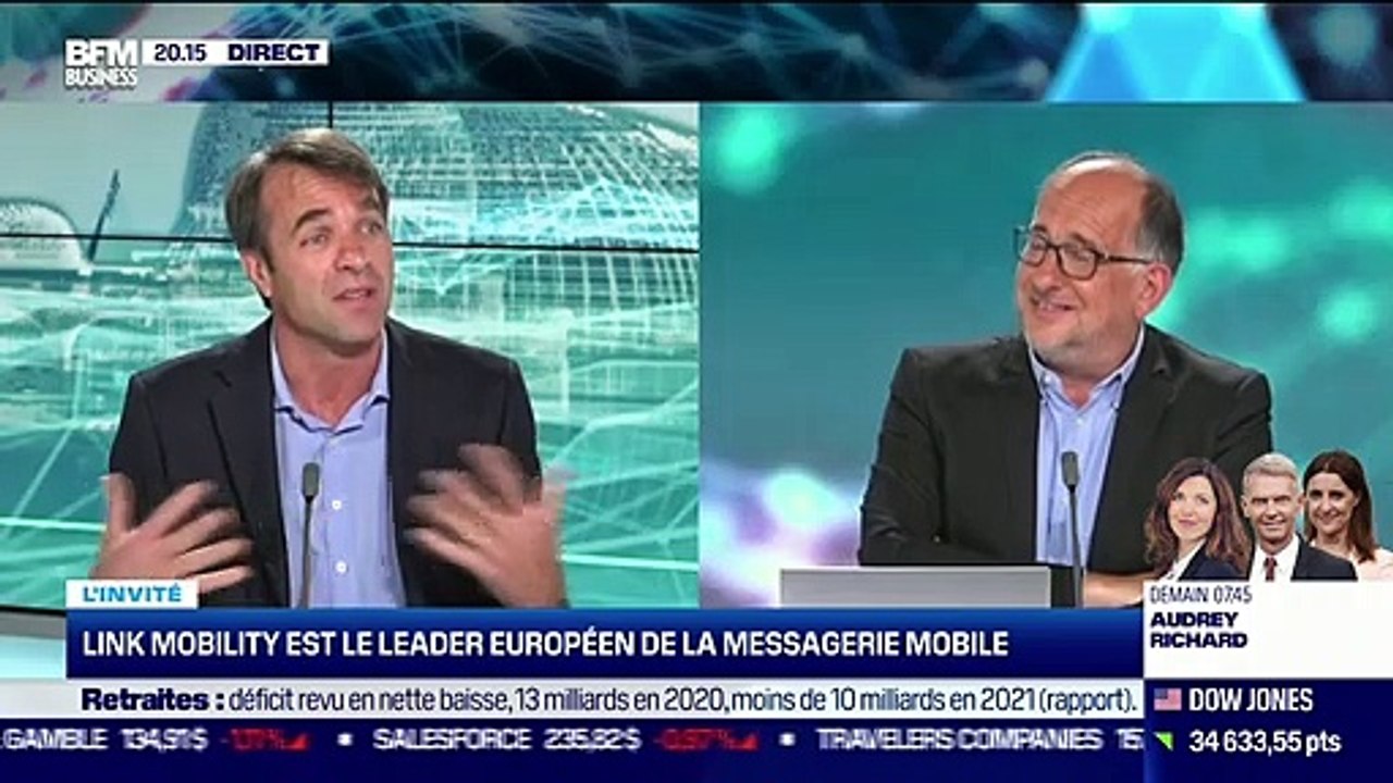 Guillaume Van Gaver (LINK Mobility) : LINK Mobility est le leader européen de la messagerie mobile - 08/06