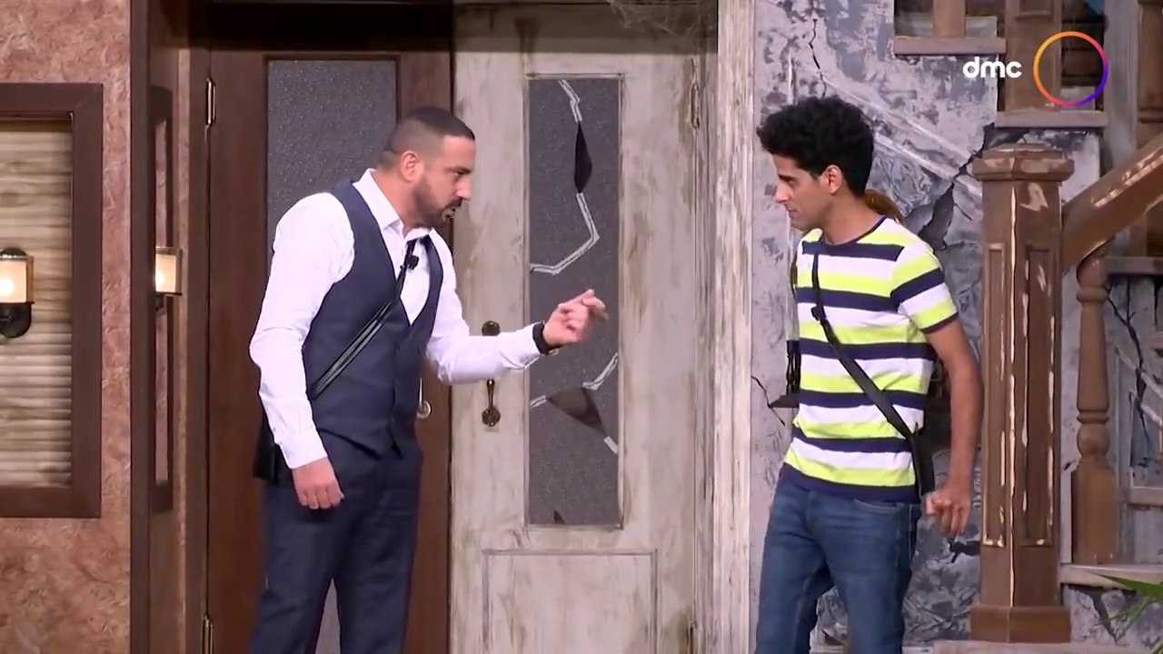 المشهد اللي كله ضحك -حمدي الميرغني بيتريق على أغاني -دياب