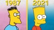 How the look of 'The Simpsons' has changed over three decades of 2D animation