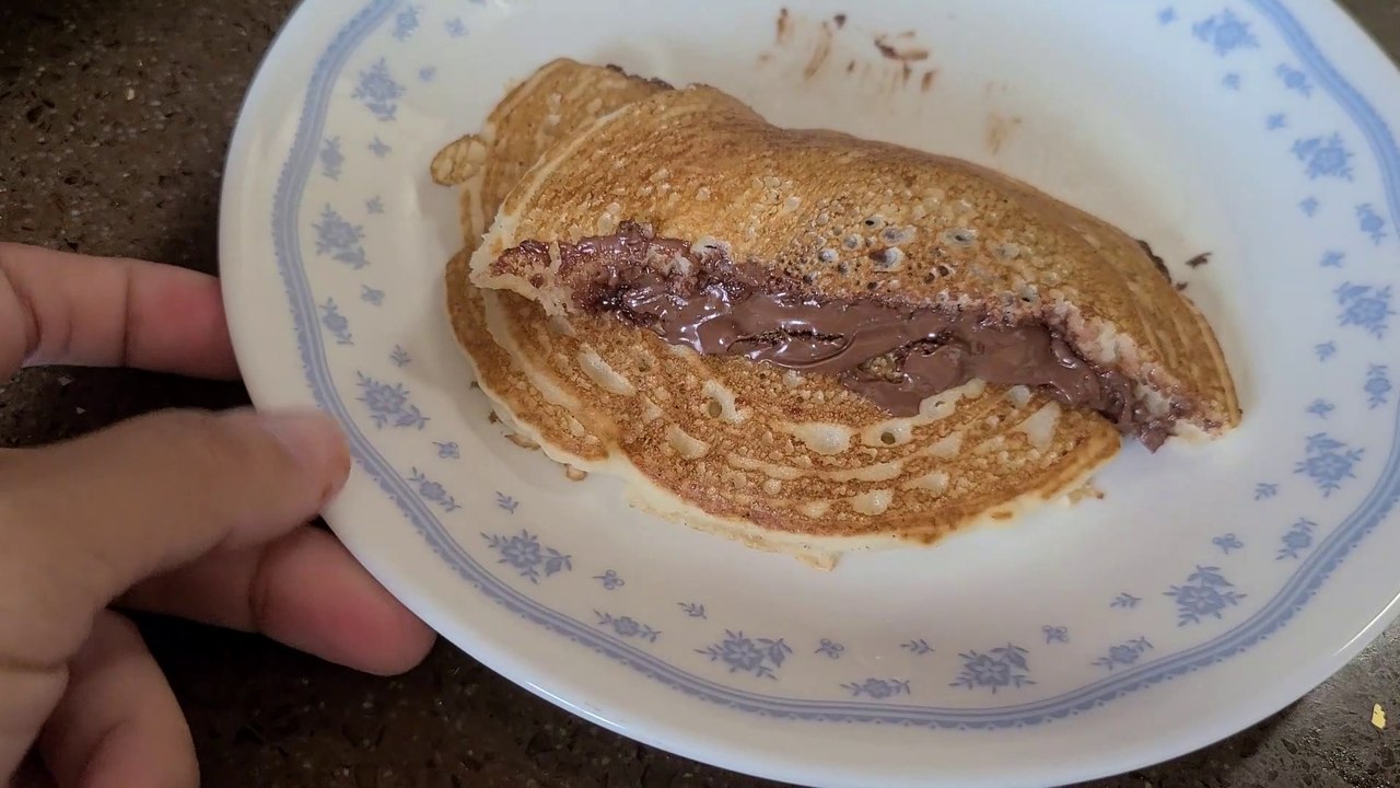 Nutella pancake