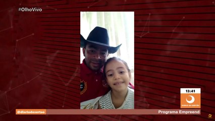 Garotinha sousense recebe alta para continuar tratamento em casa e pai agradece ajuda