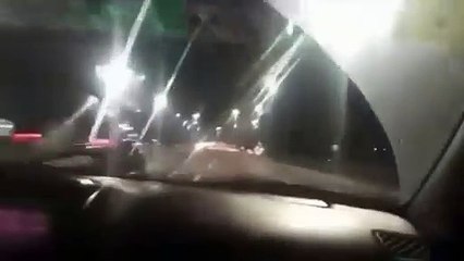 Corrían una picada en la avenida General Paz y chocaron