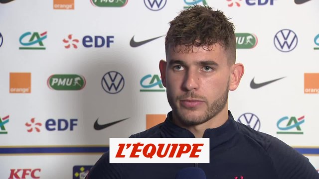 Lucas Hernandez : «Je me sens très bien» - Foot - Bleus