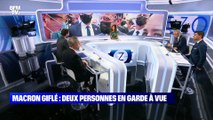 Emmanuel Macron giflé: deux personnes en garde à vue - 08/06
