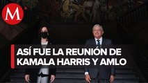 Finaliza reunión entre Kamala Harris y Andrés Manuel López Obrador