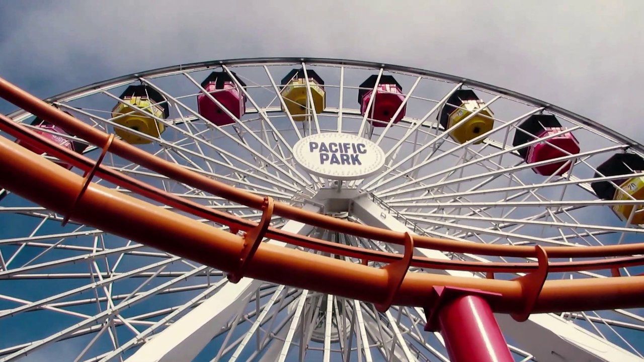Santa Monica Pier & Pacific Park Amusement Park (Santa Monica, CA) - Travel VLOG Video Tour & Review