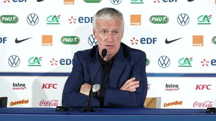 Bleus - Deschamps : "Les forces qui viendront du banc seront importantes"