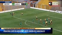 Crucero cayó en Misiones ante Unión de Sunchales