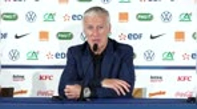 Bleus - Deschamps : On a conscience d’avoir beaucoup de forces, de qualités