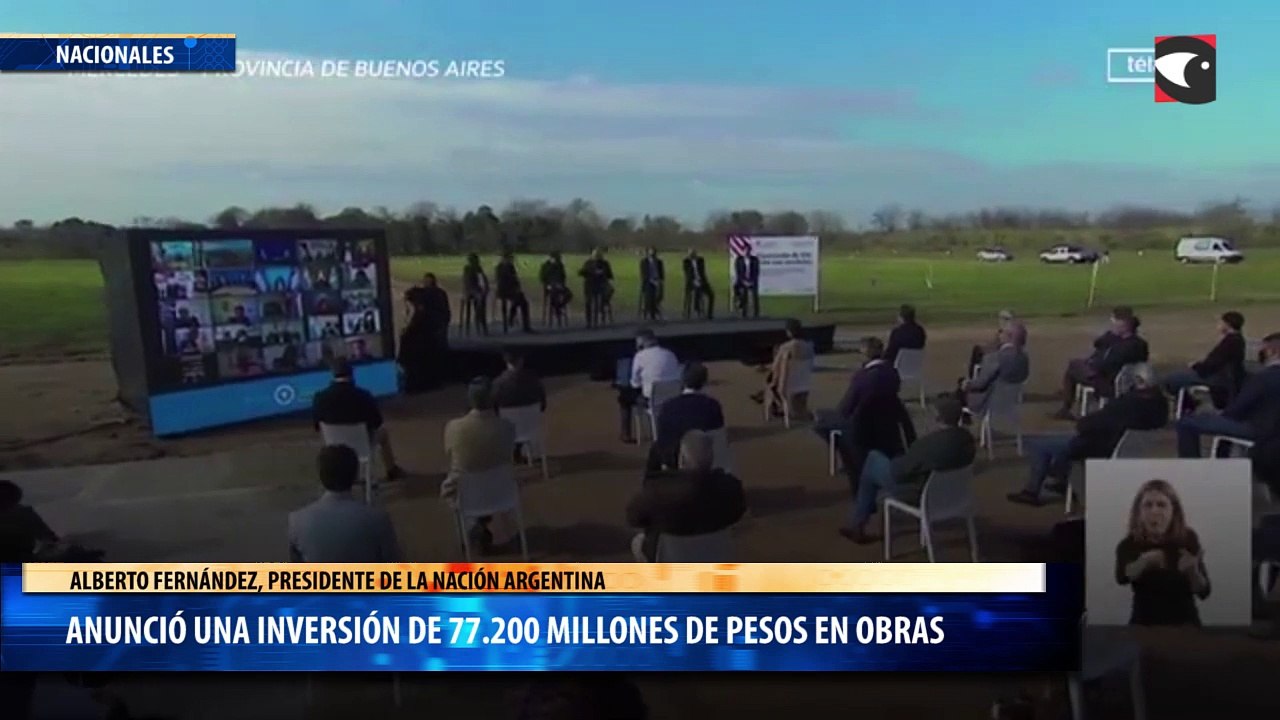 El Presidente anunció una inversión de 77.200 millones de pesos en obras para urbanizar lotes y en créditos para construir la primera casa en esos terrenos