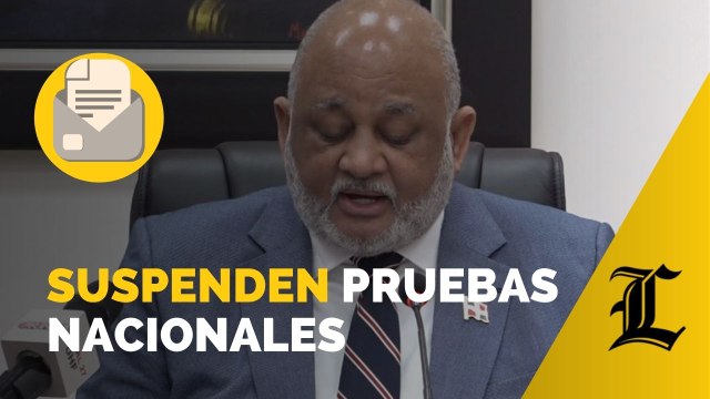 Educación suspendió las Pruebas Nacionales y estudiante recibirán certificados