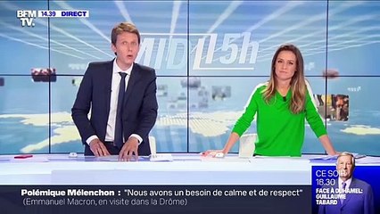 Emmanuel Macron giflé par un homme dans la Drôme