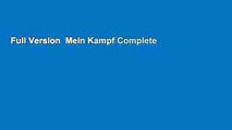 Full Version  Mein Kampf Complete