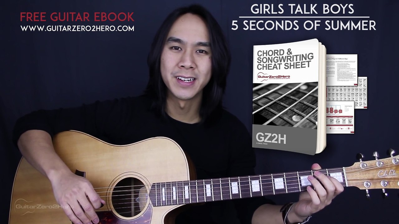 Girls Talk Boys 5 Seconds Of Summer Guitar Tuto...