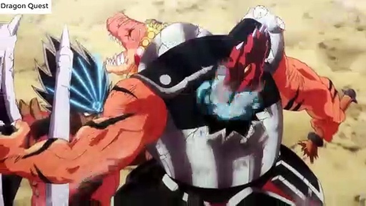 (داي الشجاع 2021) باران يسحق هيونيكل و كروكودايلز وبوب -  Baran Destroying Everyone ( dragon quest )(1080P_HD)(720P_HD)