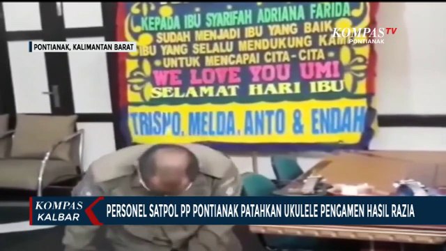Wali Kota Pontianak akan Ganti Ukulele yang Dirusak Personel Satpol PP