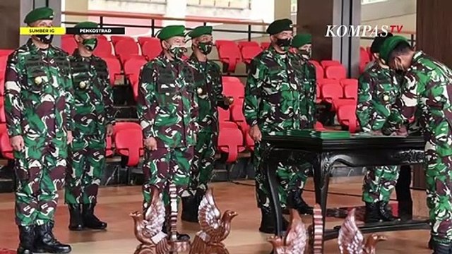 KSAD Pimpin Sertijab, Mayjen Dudung Abdurachman Resmi Menjabat Pangkostrad